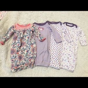 4 Baby Sleep Gowns